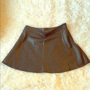 Leather skirt